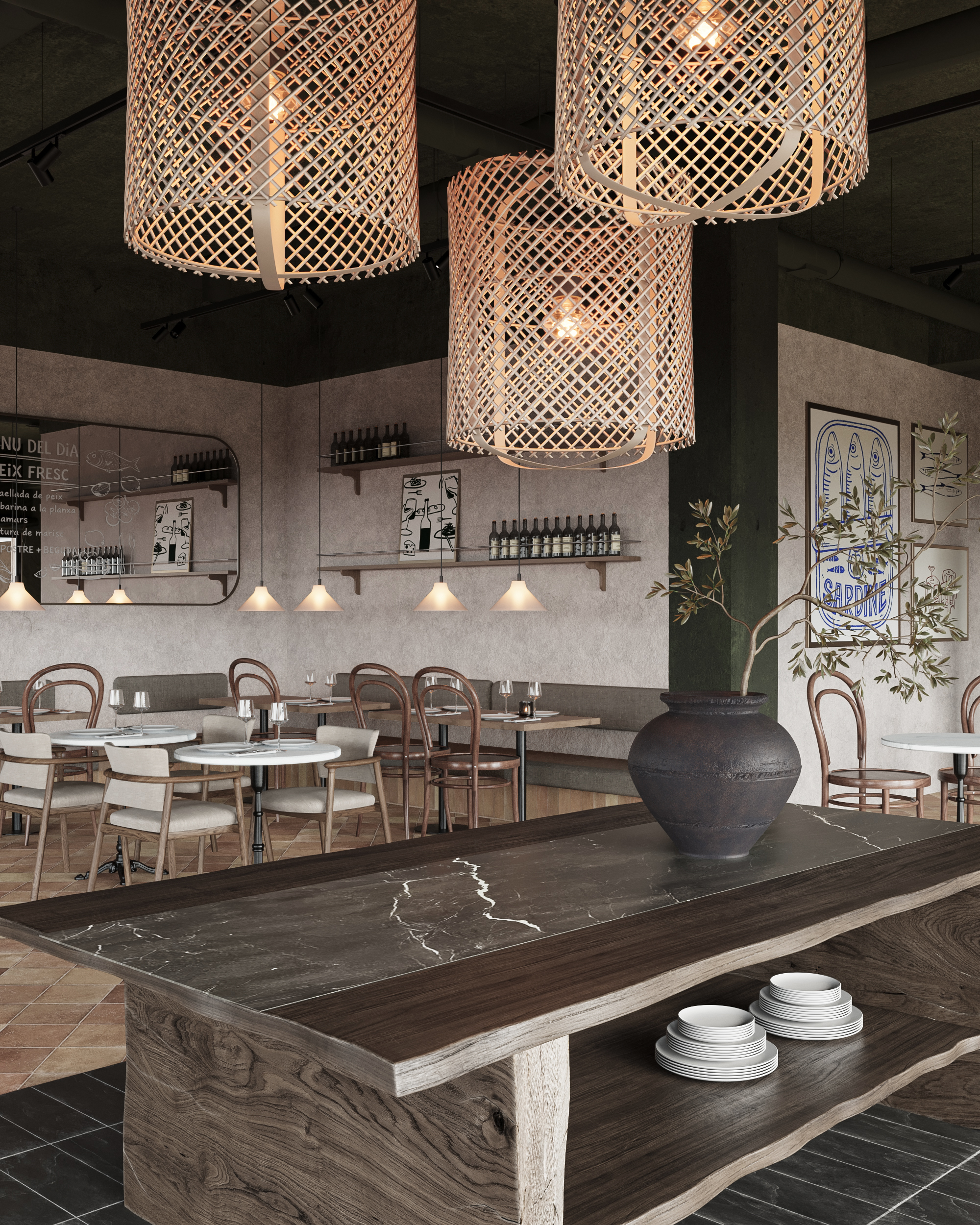 Restaurant Interior